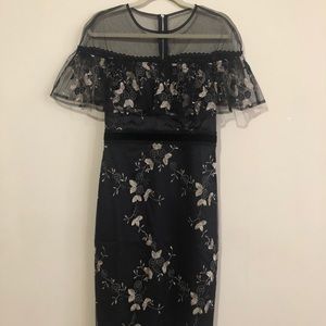 Lulu’s Black Organza Dress